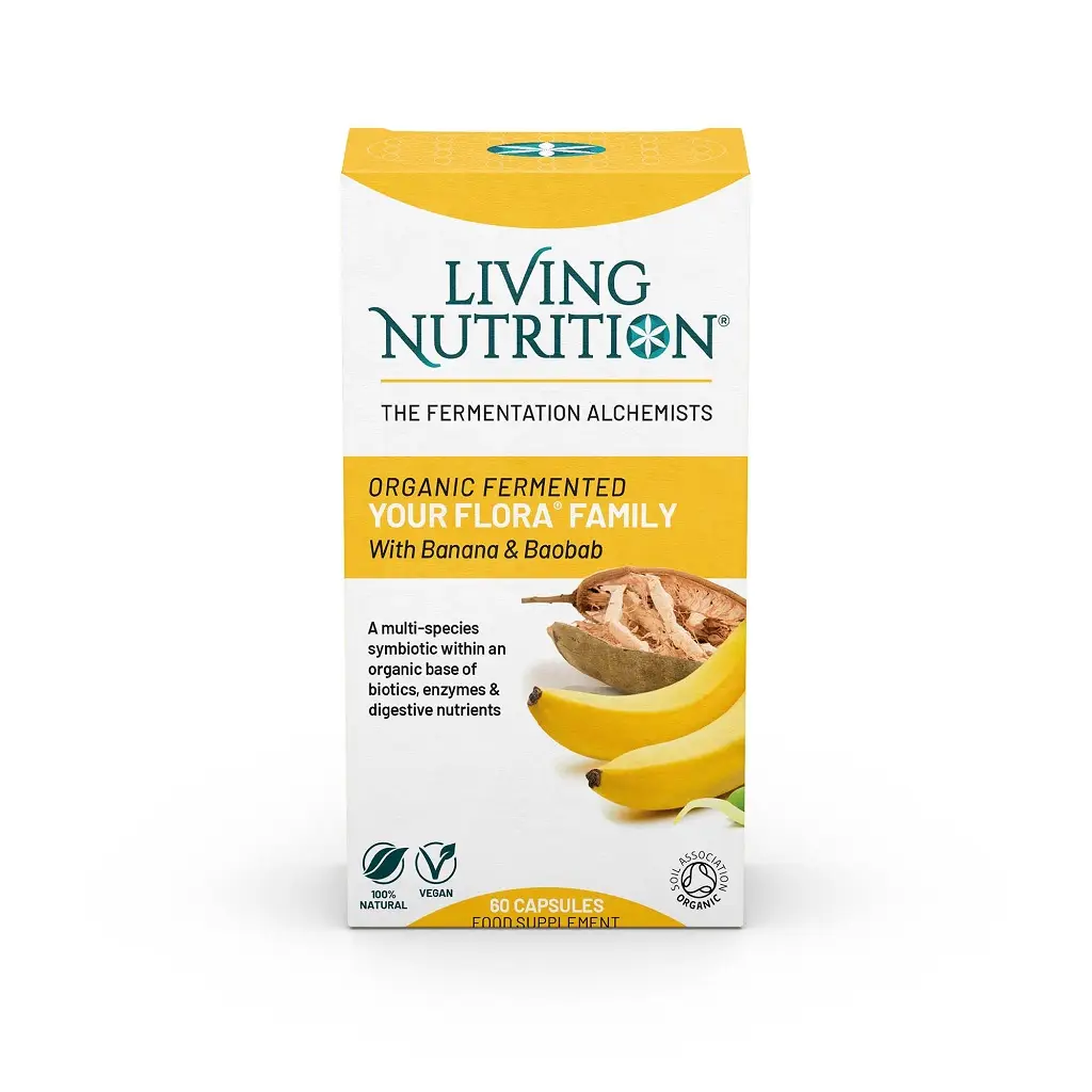 Verpakking Living Nutrition Your Flora Family
