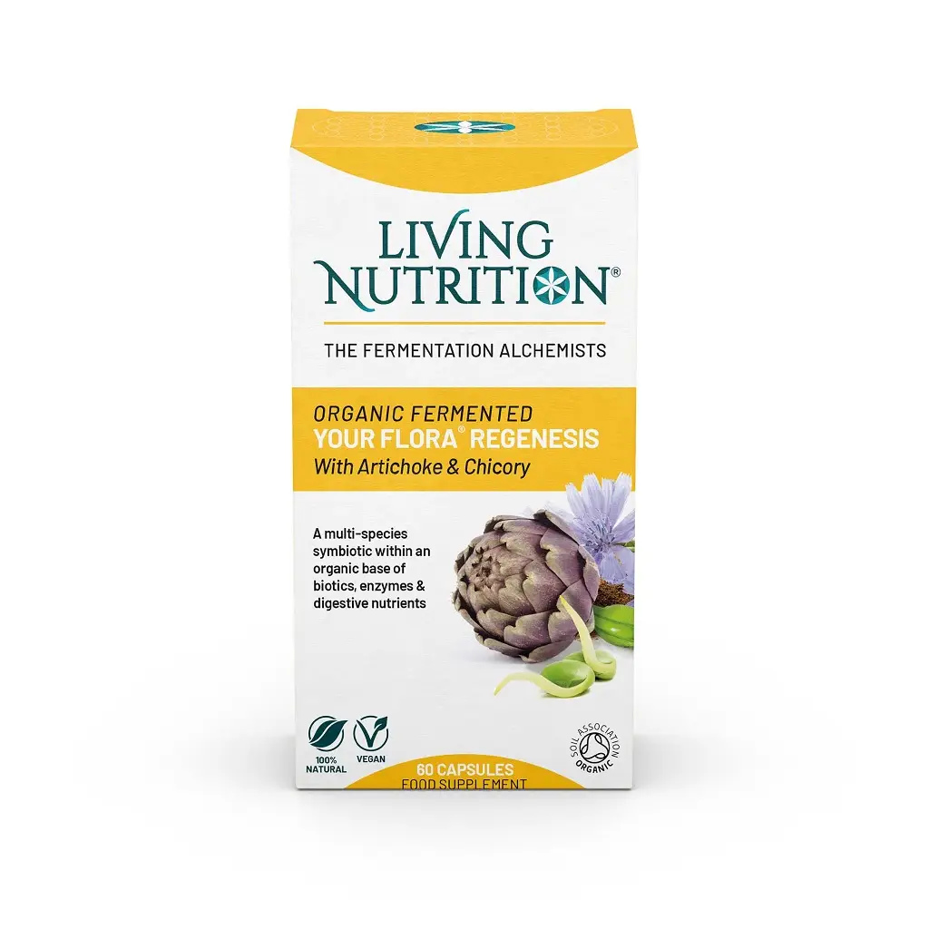 Verpakking Living Nutrition Your Flora Regenesis