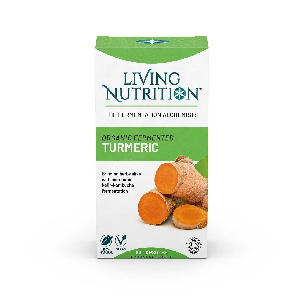 Verpakking Living Nutrition Turmeric