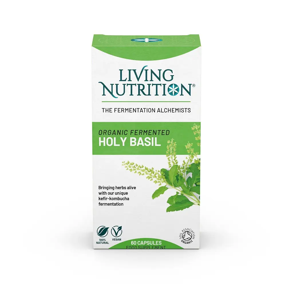 Verpakking Living Nutrition Holy Basil