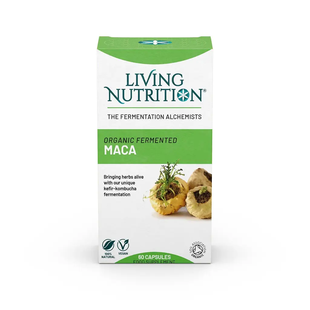 Verpakking Living Nutrition Maca