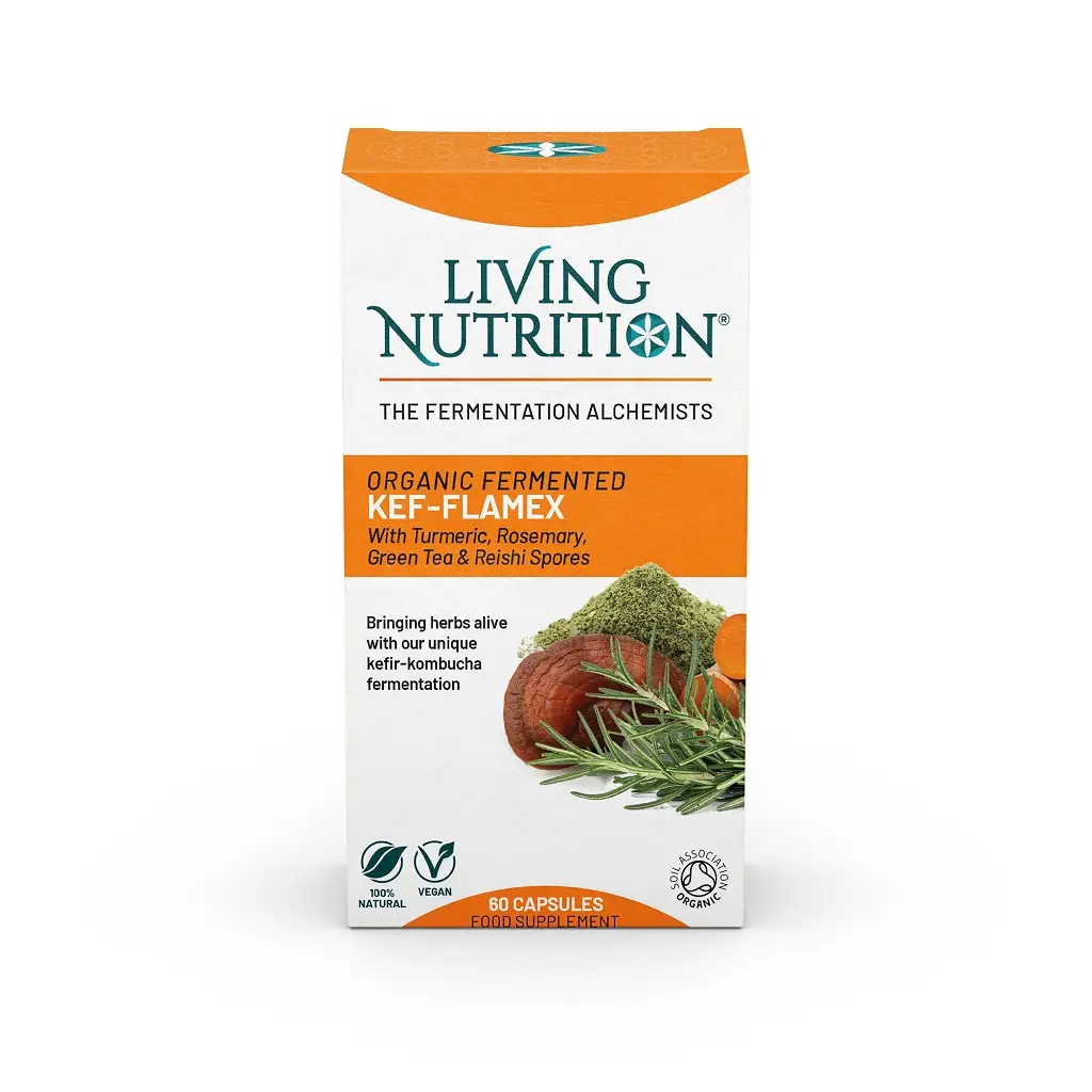 Verpakking Living Nutrition Kef-Flamex