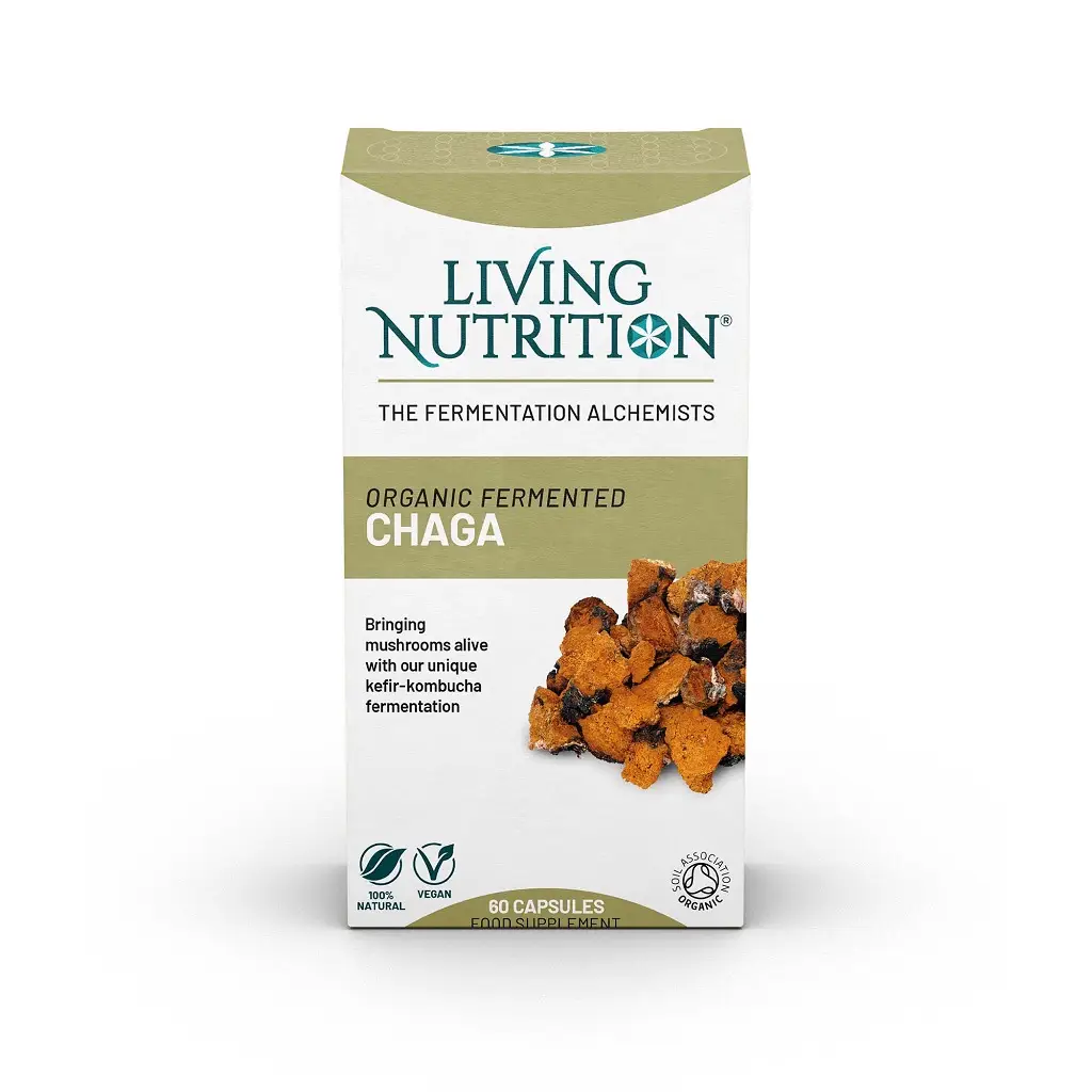 Verpakking Living Nutrition Chaga