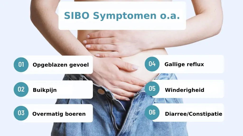 Symptomen van SIBO